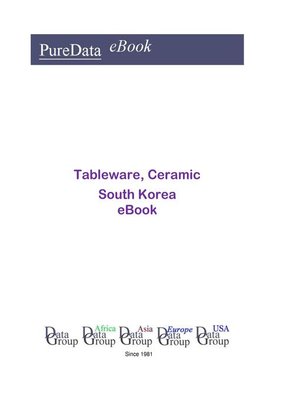 cover image of Tableware, Ceramic in South Korea